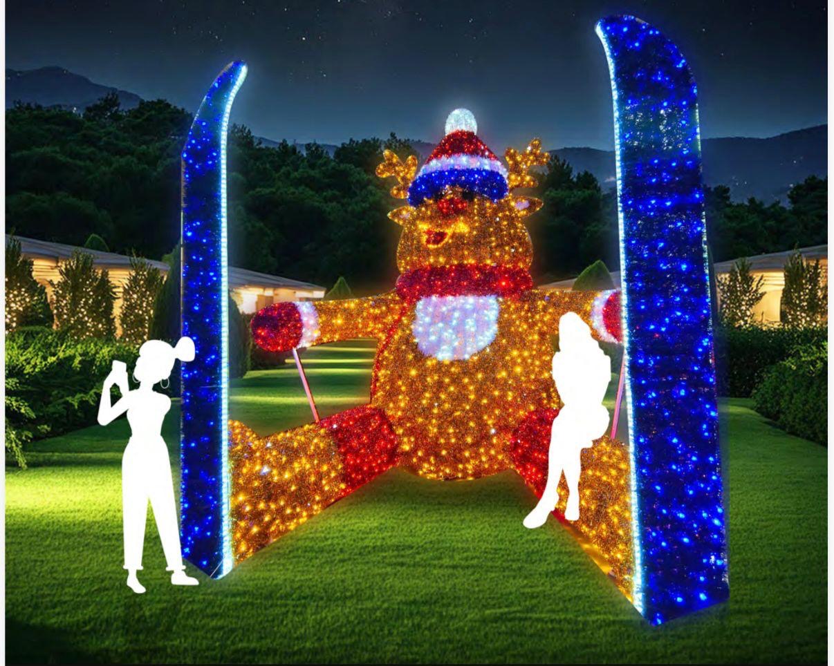 Creazione luminosa GoldLight 9