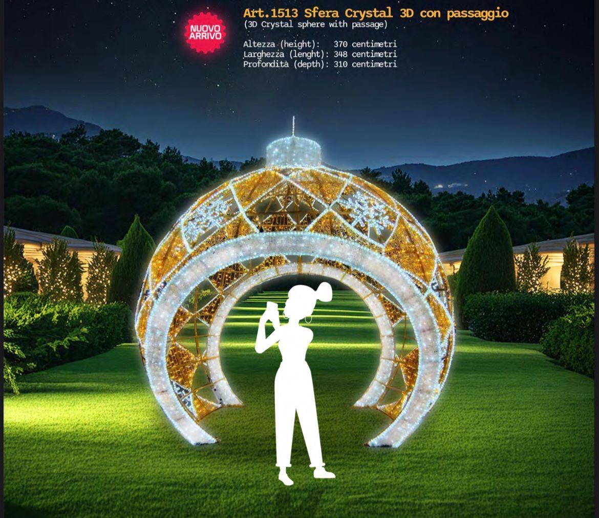 Creazione luminosa GoldLight 16