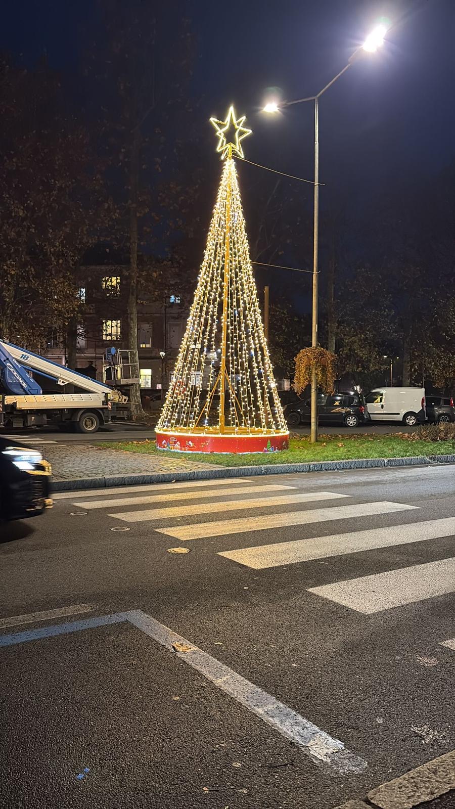 Creazione luminosa GoldLight 25