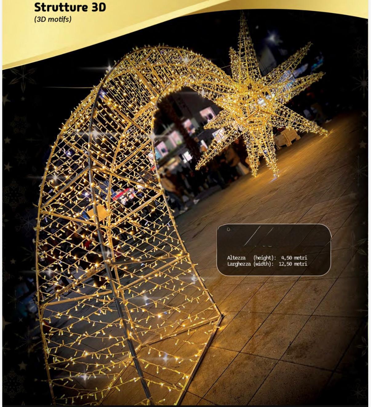 Creazione luminosa GoldLight 32