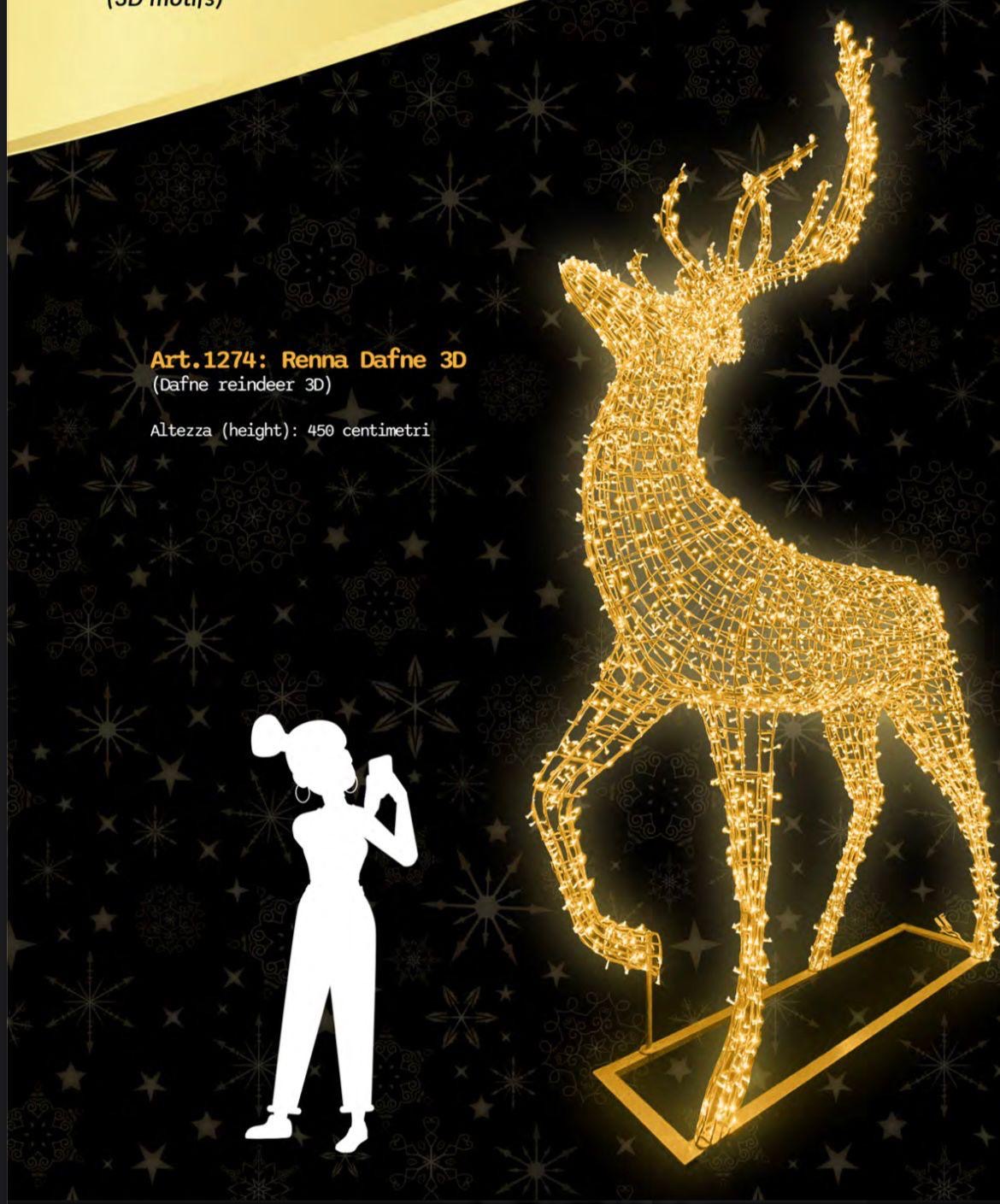 Creazione luminosa GoldLight 35