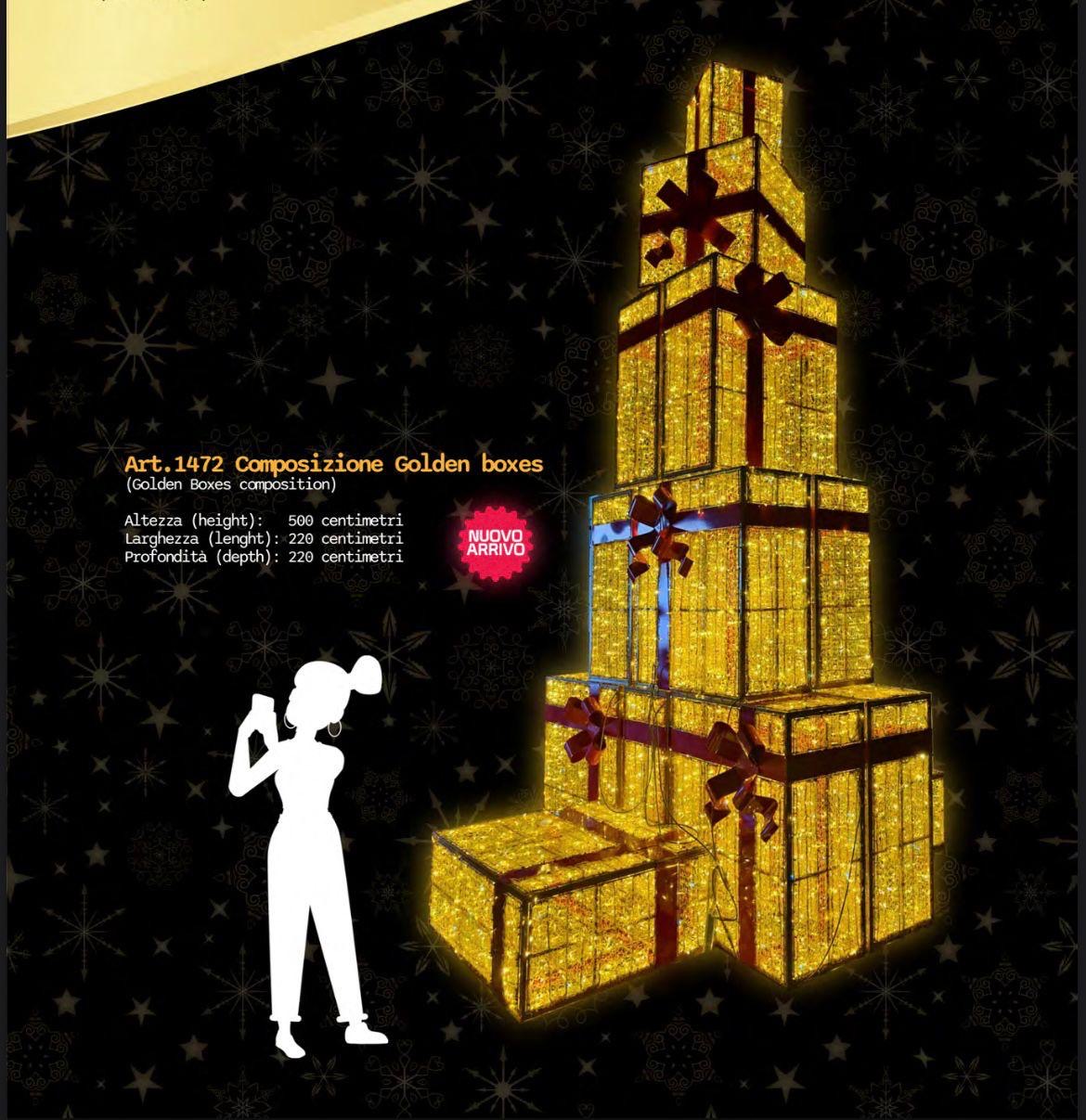Creazione luminosa GoldLight 44