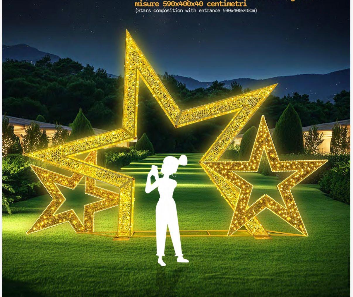 Creazione luminosa GoldLight 48